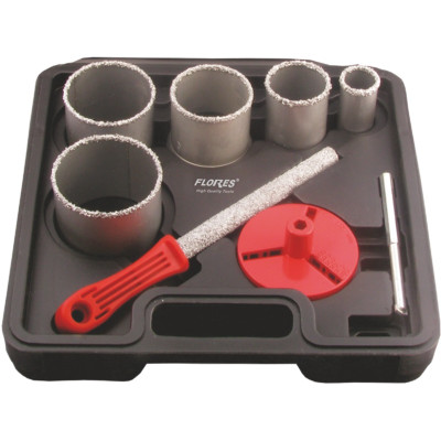 Carbide cutter set for concrete (8 pcs./box)